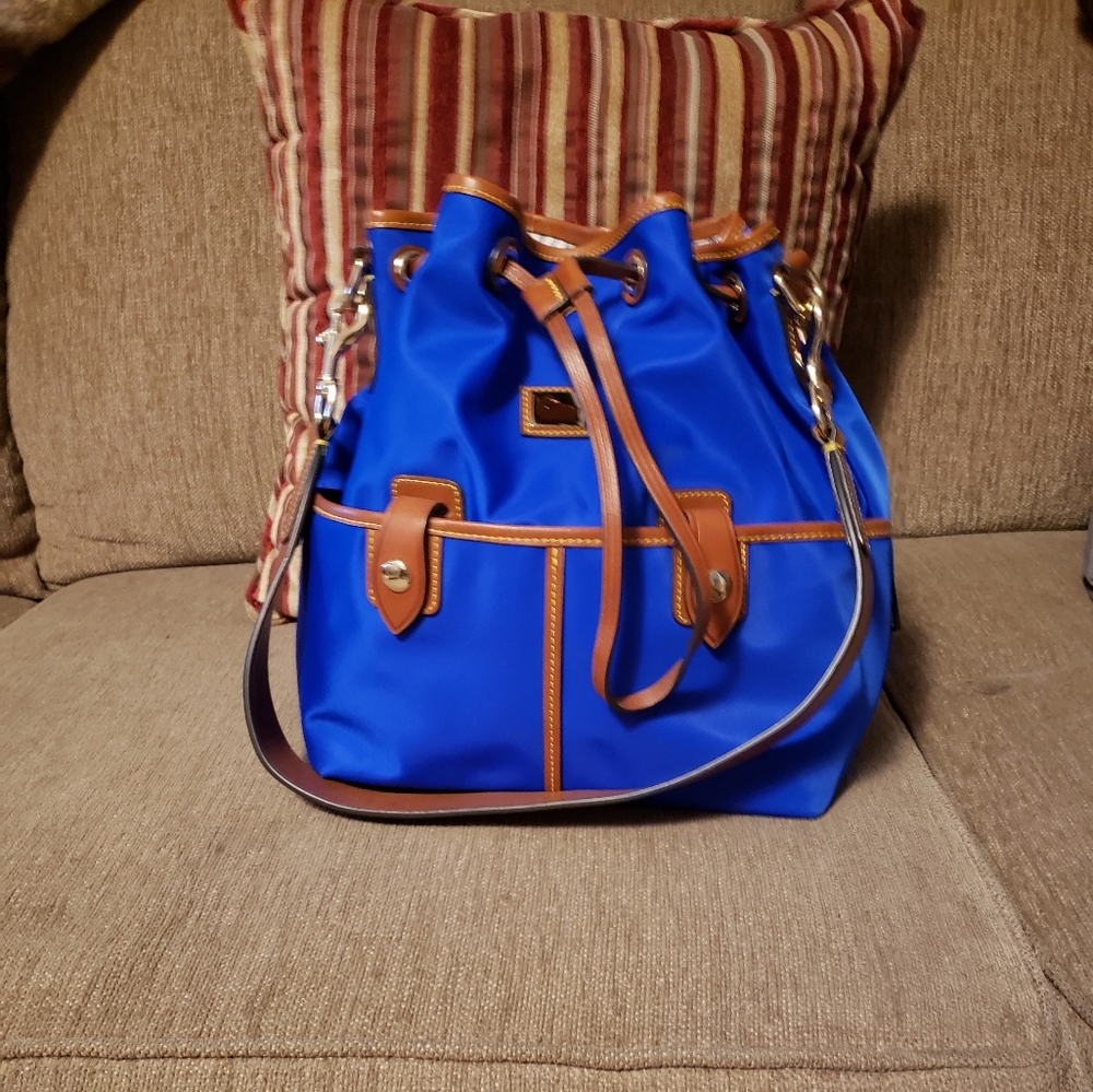 Dooney Nylon drawstring tote